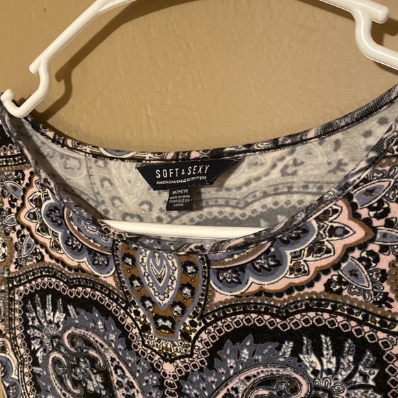 Patterned Summer Dress - Picture 2 of 4